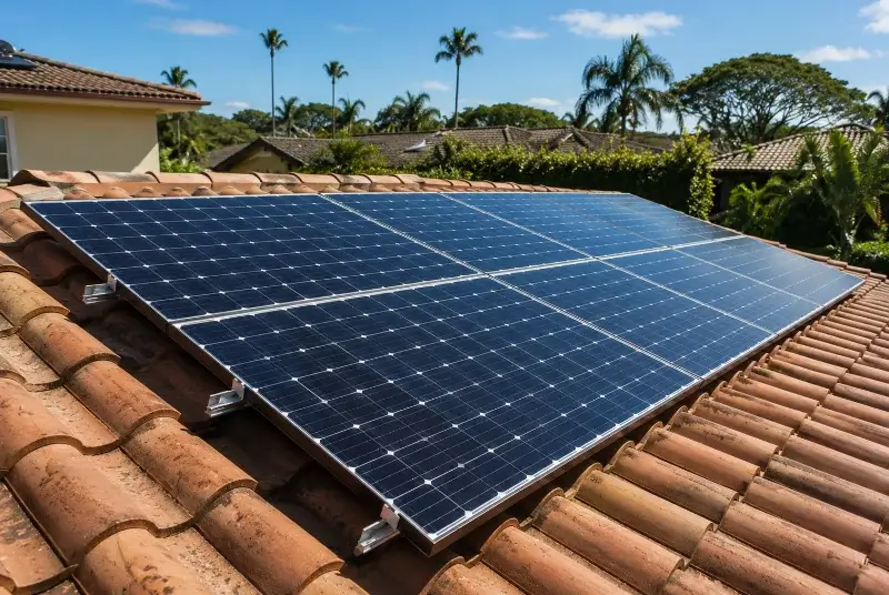 Installation de panneaux solaires à Barjac